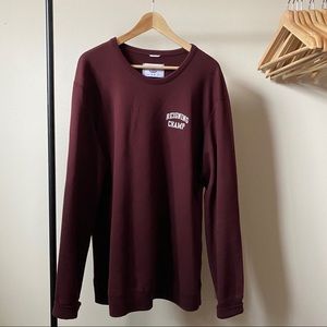 Reigning Champ Logo crew neck XL